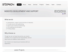 Tablet Screenshot of eterion.com